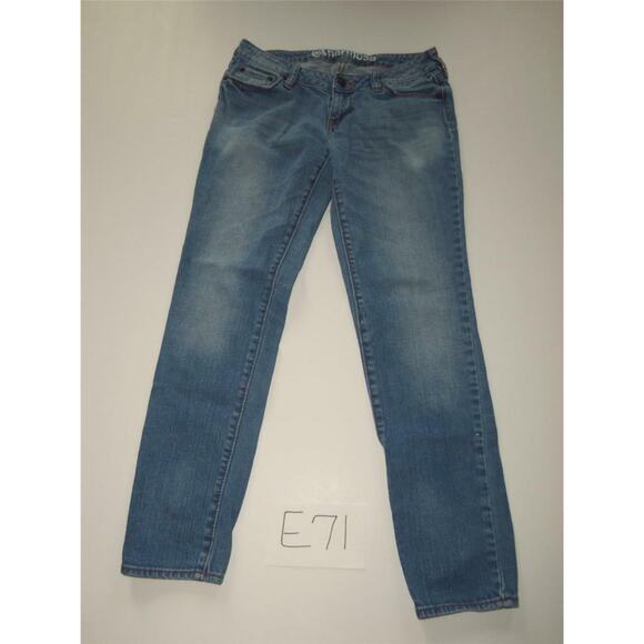 Bullhead Hermosa Blue Jeans Size 3 Short Super Skinny Juniors -0613E71 - Picture 1 of 2